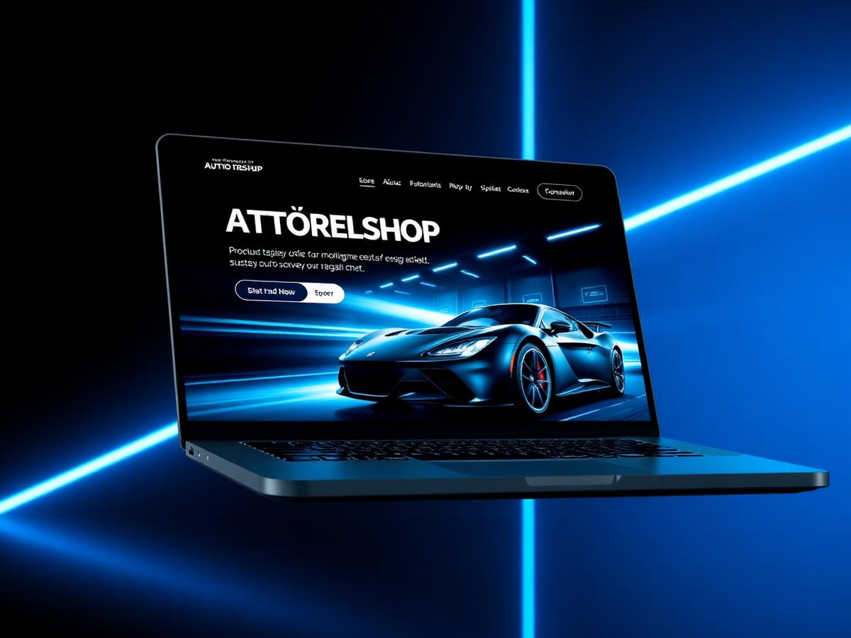 Redline Auto desktop preview