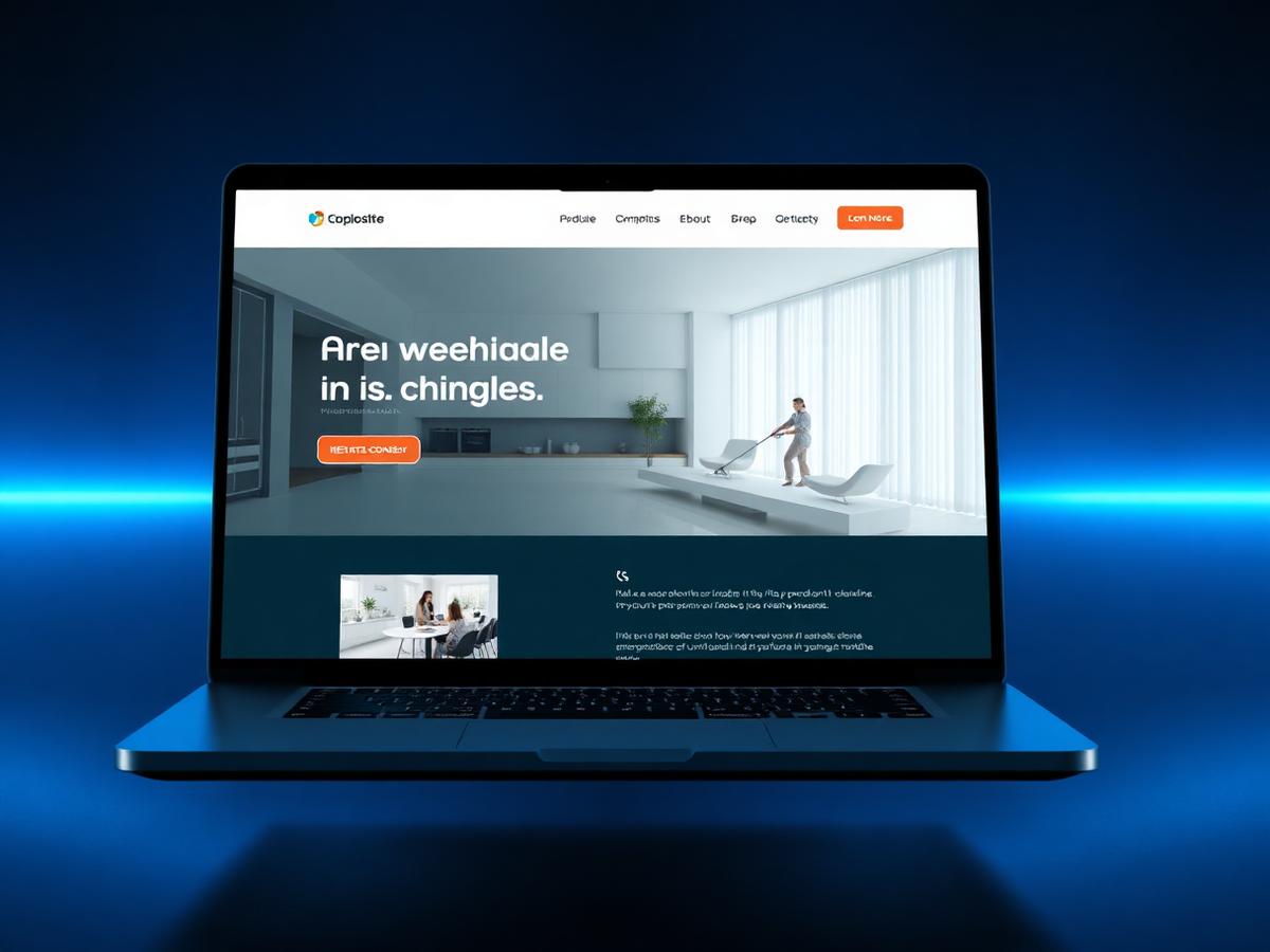 SparkClean Co. tablet preview